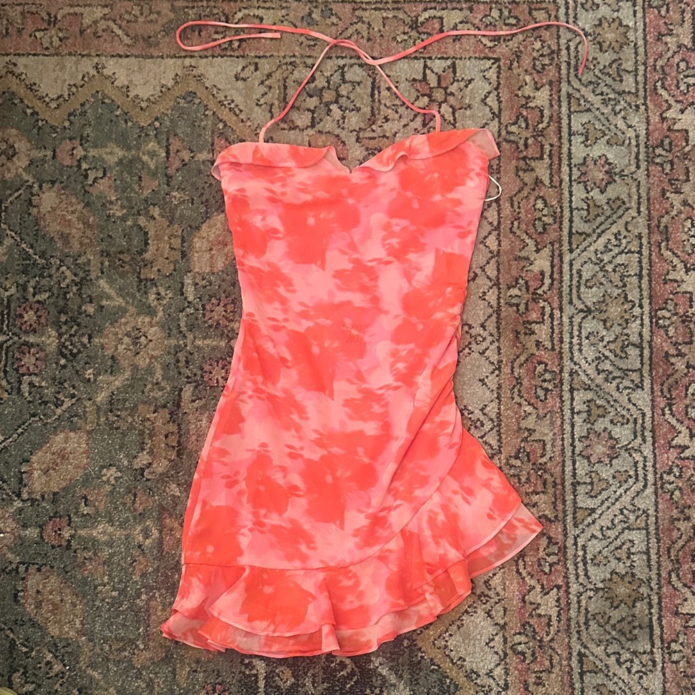 Princess Polly Pink and Orange Dress